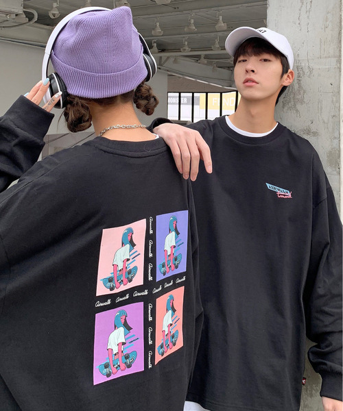 セール Neos Addictive Design Tomowaka Air Walk ともわか ビッグシルエット イラスト プリント クルーネック Tシャツ Tシャツ カットソー Airwalk エアウォーク のファッション通販 Zozotown セール Neos Addictive Design Tomowaka Air Walk ともわか ビッグシルエット イラスト プリント クルーネック Tシャツ Tシャツ カットソー Airwalk エアウォーク のファッション通販 Zozotown