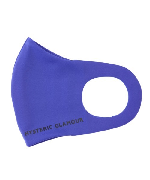 HYSTERIC GLAMOUR(ヒステリックグラマー)の「CIRCLE GIRL マスク(マスク・レディース・ホワイト/ブラック/パープル/グレー/ピンク/カーキ/ネイビー/ピンク系その他/ブルー・SMALL/MEDIUM)」の7枚目の写真