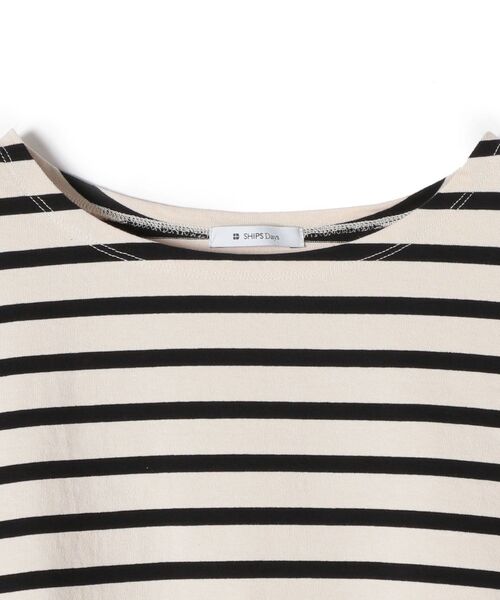 SHIPS Days(シップスデイズ)の「SHIPS Days:バスクTee(Tシャツ/カットソー・レディース・ホワイト/ベージュ/ライトグリーン・ONE SIZE)」の18枚目の写真