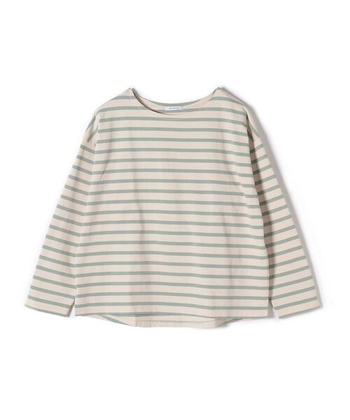 SHIPS Days(シップスデイズ)の「SHIPS Days:バスクTee(Tシャツ/カットソー・レディース・ホワイト/ベージュ/ライトグリーン・ONE SIZE)」の13枚目の写真