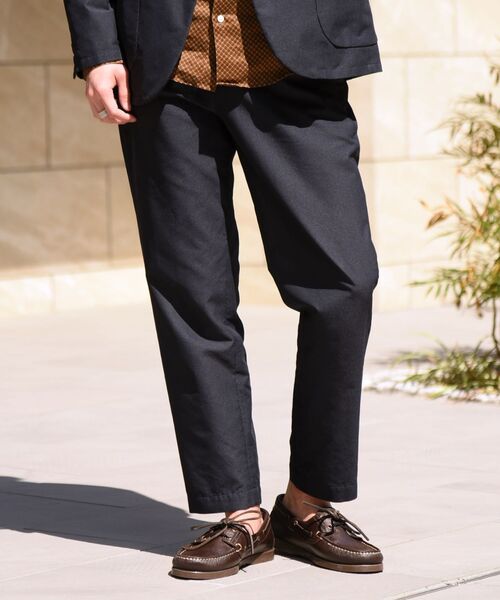 SHIPS（シップス）の「【No tie, but smartness.】SHIPS: 《超軽量・速乾・ストレッチ》スーパーライト イージーパンツ セットアップ対応（その他パンツ・メンズ・カーキ/ネイビー・SMALL/MEDIUM/LARGE/X-LARGE）」の2枚目の写真