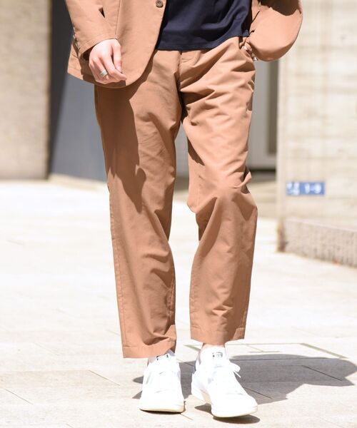 SHIPS（シップス）の「【No tie, but smartness.】SHIPS: 《超軽量・速乾・ストレッチ》スーパーライト イージーパンツ セットアップ対応（その他パンツ・メンズ・カーキ/ネイビー・SMALL/MEDIUM/LARGE/X-LARGE）」の10枚目の写真