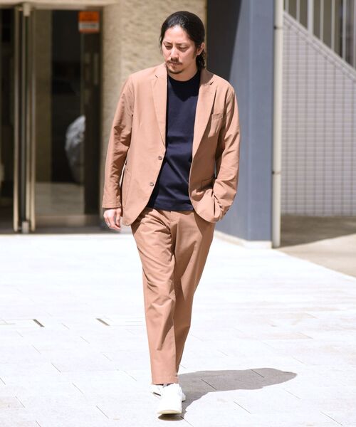 SHIPS（シップス）の「【No tie, but smartness.】SHIPS: 《超軽量・速乾・ストレッチ》スーパーライト イージーパンツ セットアップ対応（その他パンツ・メンズ・カーキ/ネイビー・SMALL/MEDIUM/LARGE/X-LARGE）」の15枚目の写真