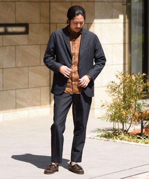 SHIPS（シップス）の「【No tie, but smartness.】SHIPS: 《超軽量・速乾・ストレッチ》スーパーライト イージーパンツ セットアップ対応（その他パンツ・メンズ・カーキ/ネイビー・SMALL/MEDIUM/LARGE/X-LARGE）」の13枚目の写真