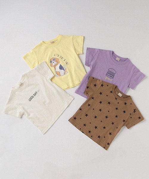 petit main（プティマイン）の「プティプラ BOYS Tシャツセット（Tシャツ/カットソー・キッズ・オフホワイト/パープル・110cm/90cm/100cm/80ｃｍ）」の20枚目の写真