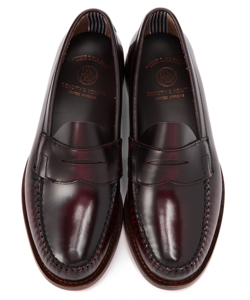 BEAUTY&YOUTH UNITED ARROWS（ビューティーアンドユースユナイテッドアローズ）の「BY カラーペニー ローファー（その他シューズ・メンズ・ワインレッド/ブラック・6h/7h/7/8/9/8h）」の9枚目の写真