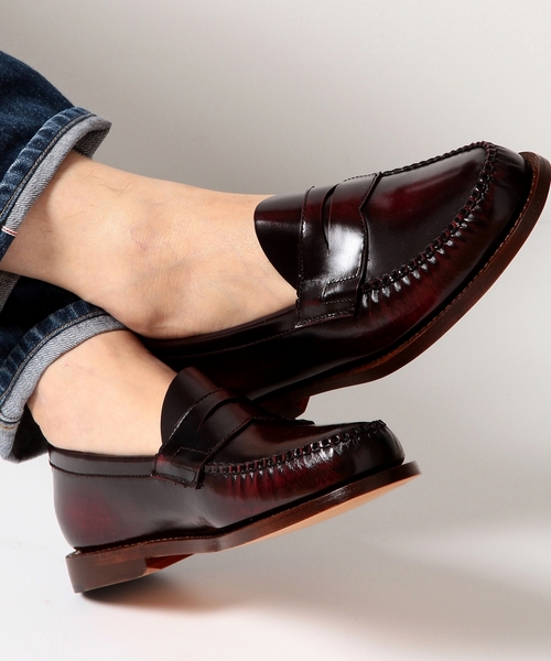 BEAUTY&YOUTH UNITED ARROWS（ビューティーアンドユースユナイテッドアローズ）の「BY カラーペニー ローファー（その他シューズ・メンズ・ワインレッド/ブラック・6h/7h/7/8/9/8h）」の7枚目の写真