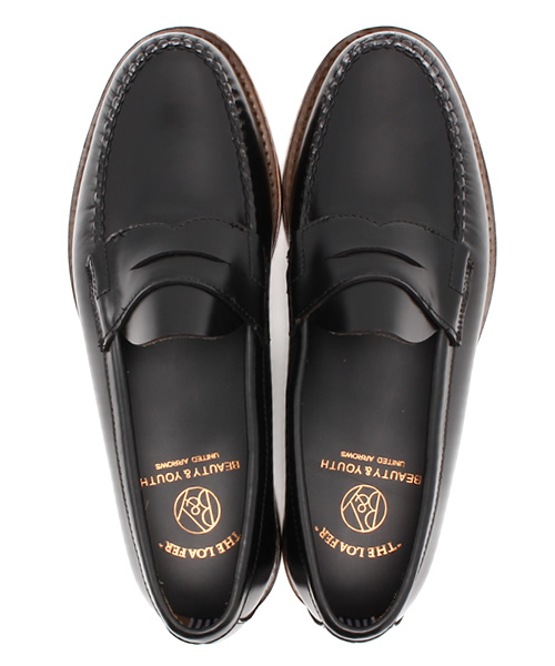 BEAUTY&YOUTH UNITED ARROWS（ビューティーアンドユースユナイテッドアローズ）の「BY カラーペニー ローファー（その他シューズ・メンズ・ワインレッド/ブラック・6h/7h/7/8/9/8h）」の8枚目の写真