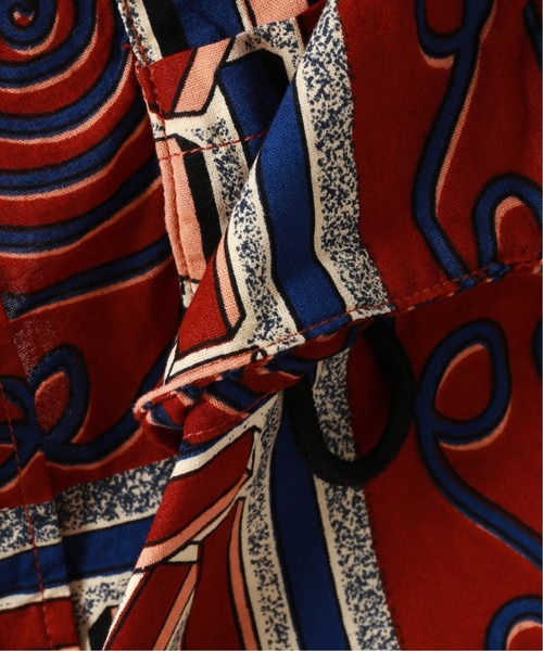 JOURNAL STANDARD relume（ジャーナルスタンダード　レリューム）の「アフリカンバティック半袖シャツ（シャツ/ブラウス・メンズ・ブラック/ブラウン/グリーン・FREE）」の16枚目の写真