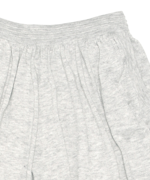 Ray BEAMS（レイビームス）の「Ray BEAMS / ニット ギャザーキュロット（その他パンツ・レディース・ライトグレー/ブラック・ONE SIZE）」の7枚目の写真