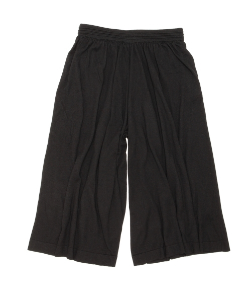 Ray BEAMS（レイビームス）の「Ray BEAMS / ニット ギャザーキュロット（その他パンツ・レディース・ライトグレー/ブラック・ONE SIZE）」の5枚目の写真