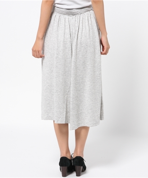 Ray BEAMS（レイビームス）の「Ray BEAMS / ニット ギャザーキュロット（その他パンツ・レディース・ライトグレー/ブラック・ONE SIZE）」の15枚目の写真