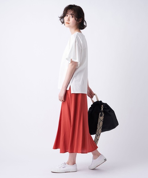 un dix cors(アンディコール)の「たっぷり入るデイリー仕様 パイソン柄ショルダーバッグ(ショルダーバッグ・レディース・ブラック/カーキ/ベージュ・FREE)」の11枚目の写真