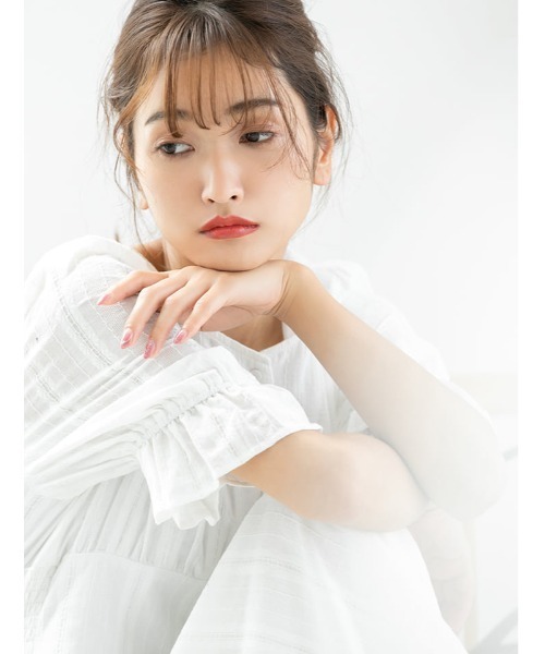 fifth（フィフス）の「ウエスト切り替えコットンロングワンピース（ワンピース・レディース・ホワイト/ブラック・MEDIUM）」の11枚目の写真