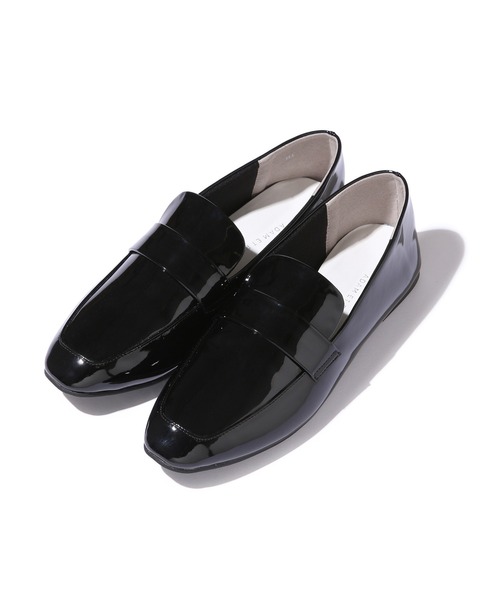 ADAM ET ROPE'(アダムエロペ)の「【晴雨兼用】ポーチ付きレインローファー(レインシューズ・レディース・ライトグレー/ブラック・23.5cm/22.5cm/24.0cm/23.0cm/24.5cm)」の7枚目の写真