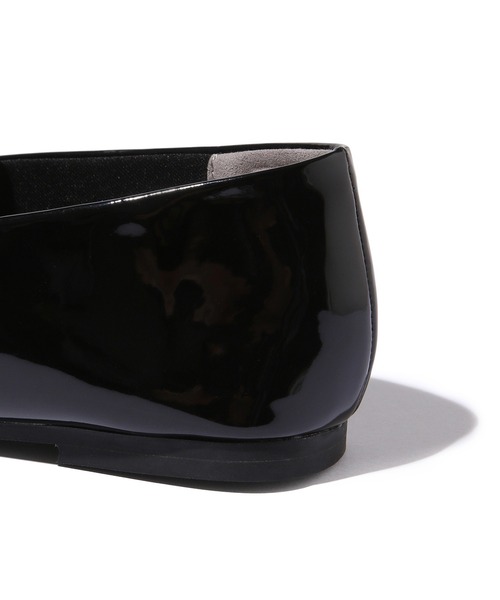 ADAM ET ROPE'(アダムエロペ)の「【晴雨兼用】ポーチ付きレインローファー(レインシューズ・レディース・ライトグレー/ブラック・23.5cm/22.5cm/24.0cm/23.0cm/24.5cm)」の12枚目の写真