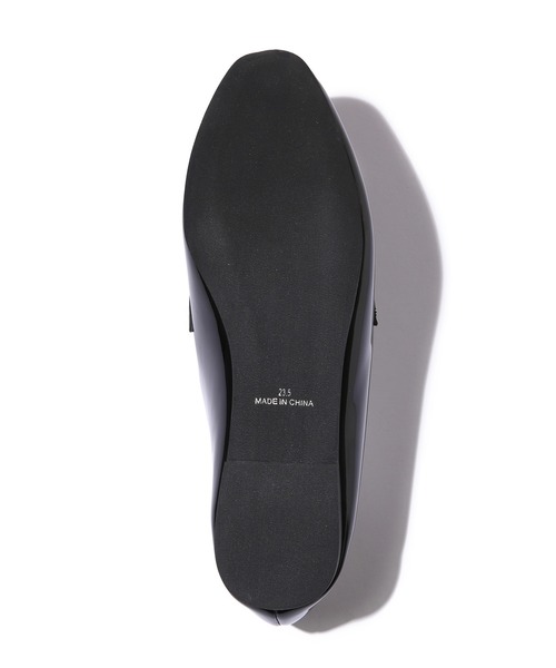 ADAM ET ROPE'(アダムエロペ)の「【晴雨兼用】ポーチ付きレインローファー(レインシューズ・レディース・ライトグレー/ブラック・23.5cm/22.5cm/24.0cm/23.0cm/24.5cm)」の13枚目の写真