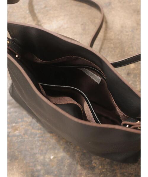 rem closet(レムクローゼット)の「egg knot bag(ショルダーバッグ・レディース・ブラック/アイボリー/ブラウン・FREE)」の8枚目の写真