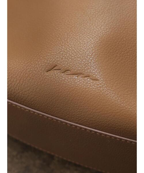 rem closet(レムクローゼット)の「egg knot bag(ショルダーバッグ・レディース・ブラック/アイボリー/ブラウン・FREE)」の15枚目の写真