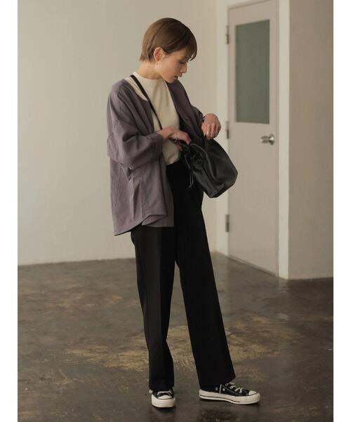 rem closet(レムクローゼット)の「egg knot bag(ショルダーバッグ・レディース・ブラック/アイボリー/ブラウン・FREE)」の21枚目の写真