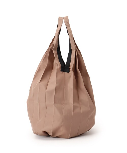 OPAQUE.CLIP（オペークドットクリップ）の「Shupatto（シュパット） 別注 DROP エコバッグ【UNISEX】（エコバッグ/サブバッグ・レディース・ブラック/ベージュ・99）」の4枚目の写真