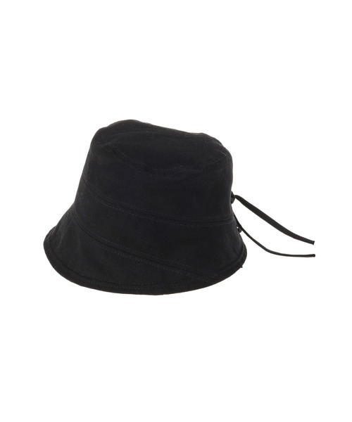 fifth（フィフス）の「バックリボンバケットハット（ハット・レディース・ブラック/ベージュ・FREE）」の8枚目の写真