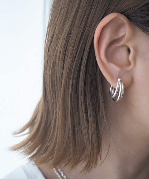 Jenny BY IMMANOEL（ジェニーバイイマノエル）の「フープイヤリング（イヤリング・レディース・シルバー/ゴールド・FREE）」の9枚目の写真