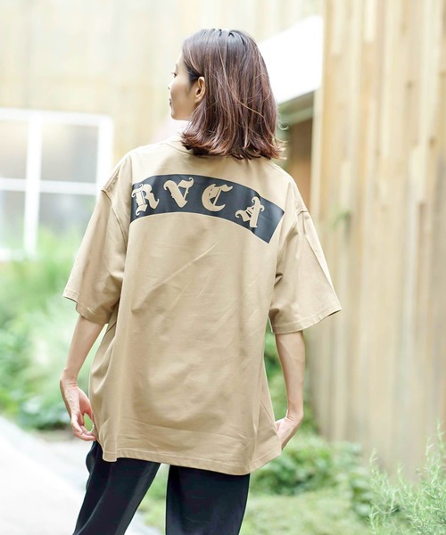 セール Rvca メンズ Oe Arch Ss ｔシャツ 21年夏モデル ルーカトップス半袖バックプリントブランドロゴ Tシャツ カットソー Rvca ルーカ のファッション通販 Zozotown