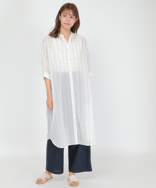 セール Re Pet クレリックシャツワンピ ワンピース Lbc エルビーシー のファッション通販 Zozotown