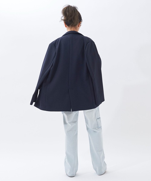 plage（プラージュ）の「Denimオーバーオール◆（サロペット/オーバーオール・レディース・ネイビー/サックスブルー・36/38）」の10枚目の写真