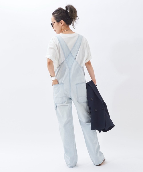 plage（プラージュ）の「Denimオーバーオール◆（サロペット/オーバーオール・レディース・ネイビー/サックスブルー・36/38）」の16枚目の写真