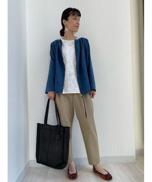 新品タグ付⭐ ビアズリー　総刺繍　デニム　バギーパンツ 新品タグ付⭐ ビアズリー 総刺繍 デニム バギーパンツ - メルカリ