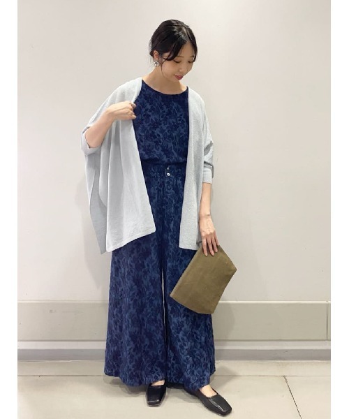 BEARDSLEY（ビアズリー）の「デニム刺繍バギーパンツと