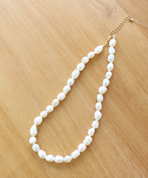 MODE ROBE（モードローブ）の「パールネックレス（ネックレス・レディース・ホワイト・FREE）」の9枚目の写真