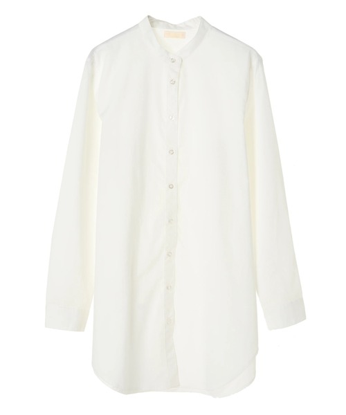 earth music&ecology（アースミュージックアンドエコロジー）の「SET2点ジャガードニットベスト+シャツチュニック ＊（ニット/セーター・レディース・ミント/ベージュ/ブラック・FREE）」の9枚目の写真