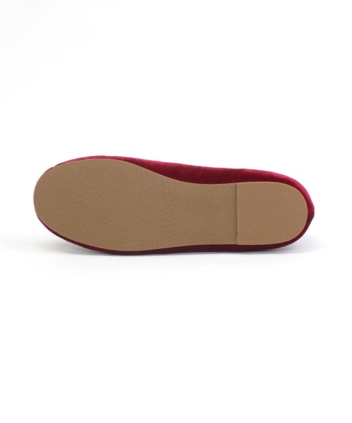Minnetonka（ミネトンカ）の「【MINNETONKA】ミネトンカ BOA FLAT / ボア フラットシューズ（バレエシューズ・レディース・ブラック/ネイビー/レッド・8/7/6）」の12枚目の写真