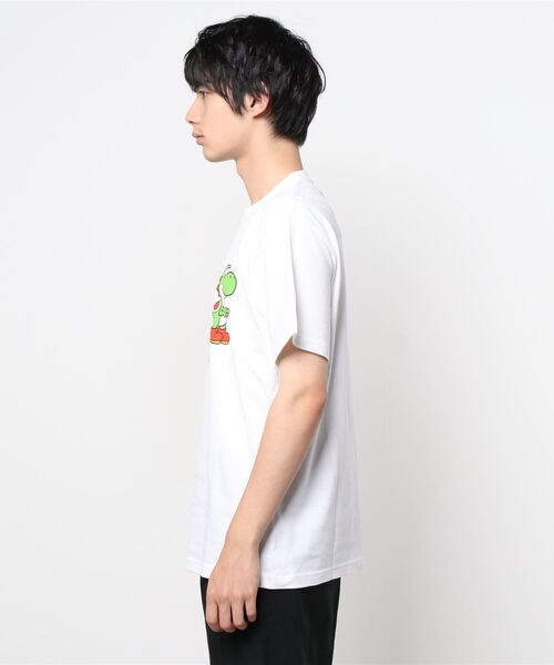 BAIT(ベイト)の「【2107_SPM】BAIT x MARIO ALLCHARACTER TEE 216-SPM-TEE-002(Tシャツ/カットソー・メンズ・ホワイト・SMALL/MEDIUM/LARGE/X-LARGE)」の5枚目の写真