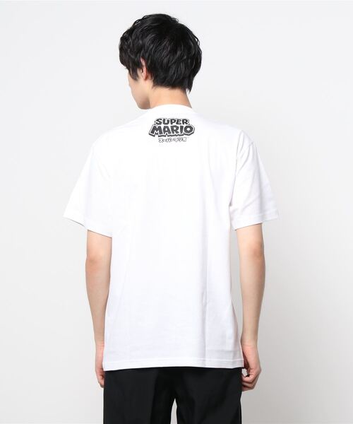 BAIT(ベイト)の「【2107_SPM】BAIT x MARIO ALLCHARACTER TEE 216-SPM-TEE-002(Tシャツ/カットソー・メンズ・ホワイト・SMALL/MEDIUM/LARGE/X-LARGE)」の6枚目の写真
