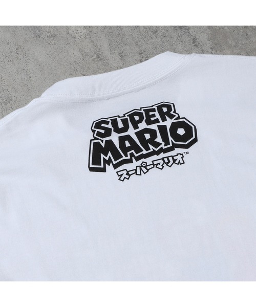 BAIT(ベイト)の「【2107_SPM】BAIT x MARIO ALLCHARACTER TEE 216-SPM-TEE-002(Tシャツ/カットソー・メンズ・ホワイト・SMALL/MEDIUM/LARGE/X-LARGE)」の3枚目の写真
