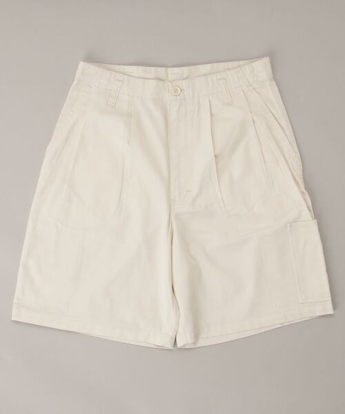 BIG BILL(ビッグビル)の「【 BIG BILL / ビッグビル 】 ツイル ワークパンツ ショートパンツ X58519D BNU(その他パンツ・メンズ・ブラック/オフホワイト/ブルー・M/L/XL)」の2枚目の写真