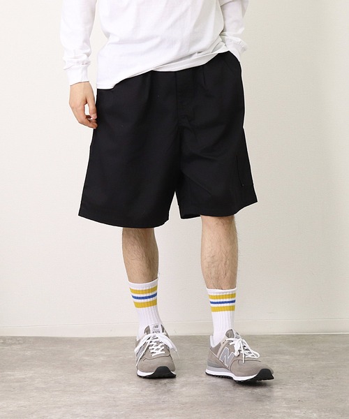 BIG BILL(ビッグビル)の「【 BIG BILL / ビッグビル 】 ツイル ワークパンツ ショートパンツ X58519D BNU(その他パンツ・メンズ・ブラック/オフホワイト/ブルー・M/L/XL)」の6枚目の写真
