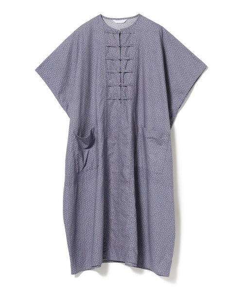 homspun（ホームスパン）の「homspun / 小花プリント チャイナワンピース（ワンピース・レディース・パープル・ONE SIZE）」の2枚目の写真