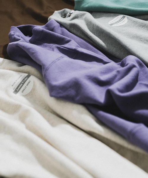 URBAN RESEARCH（アーバンリサーチ）の「アズマ裏毛スウェットシャツ（スウェット・メンズ・パープル/グリーン系その他/オートミール/グレー系その他・MEDIUM/LARGE）」の16枚目の写真