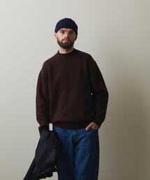 ＜Steven Alan＞ HAMILTON MOCK NECK KNIT-LOOSE/ニット