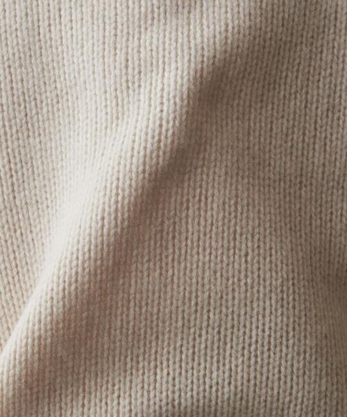 Steven Alan（スティーブンアラン）の「＜Steven Alan＞ HAMILTON MOCK NECK KNIT-LOOSE/ニット（ニット/セーター・メンズ・ブラック/コバルトブルー/オフホワイト/モカ/ダークブラウン/レッド/ロイヤルブルー・S/L/M/XL）」の10枚目の写真