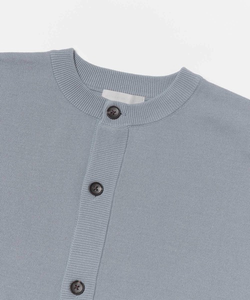 SENSE OF PLACE by URBAN RESEARCH(センスオブプレイスバイアーバンリサーチ)の「クルーネックカーディガン(カーディガン/ボレロ・メンズ・ミント/ダークグレー/ライトベージュ/レッド/ライトブルー/ブルー/ブラック/グリーン・MEDIUM/LARGE)」の11枚目の写真