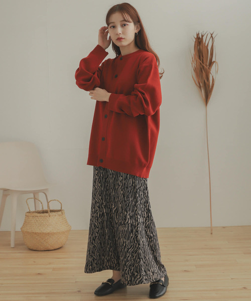 SENSE OF PLACE by URBAN RESEARCH(センスオブプレイスバイアーバンリサーチ)の「クルーネックカーディガン(カーディガン/ボレロ・メンズ・ミント/ダークグレー/ライトベージュ/レッド/ライトブルー/ブルー/ブラック/グリーン・MEDIUM/LARGE)」の12枚目の写真