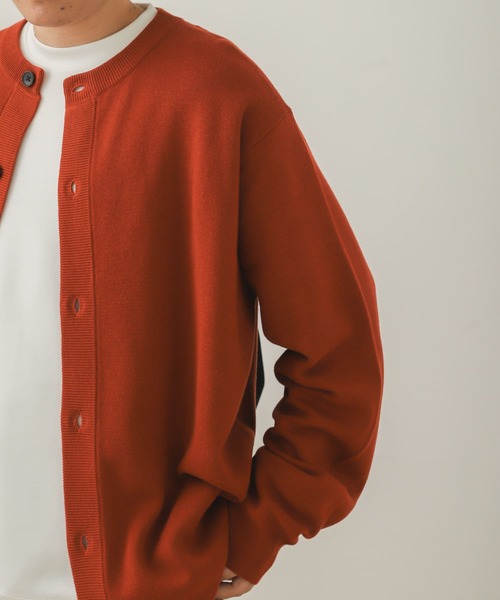 SENSE OF PLACE by URBAN RESEARCH(センスオブプレイスバイアーバンリサーチ)の「クルーネックカーディガン(カーディガン/ボレロ・メンズ・ミント/ダークグレー/ライトベージュ/レッド/ライトブルー/ブルー/ブラック/グリーン・MEDIUM/LARGE)」の19枚目の写真