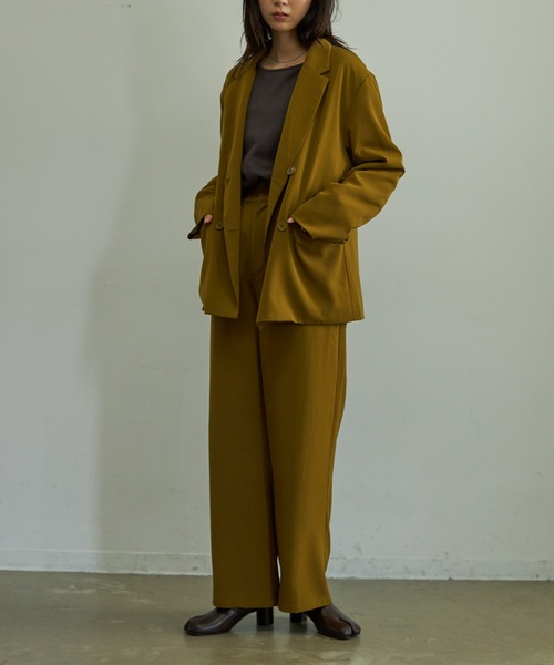 セール】SET UP double jacket（テーラードジャケット