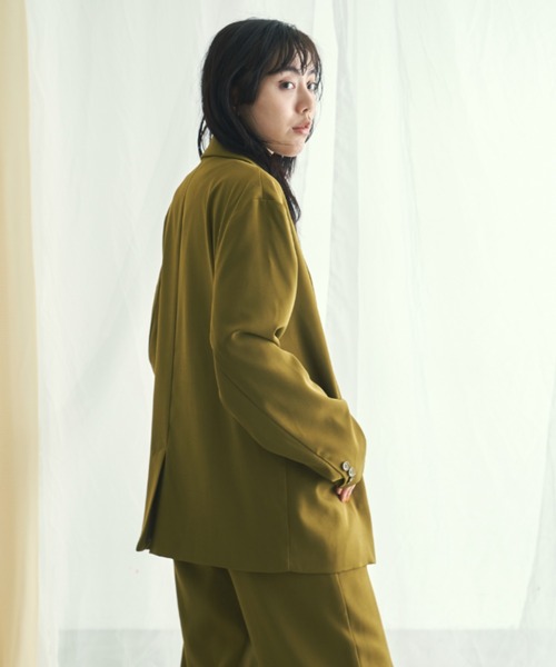 セール】SET UP double jacket（テーラードジャケット